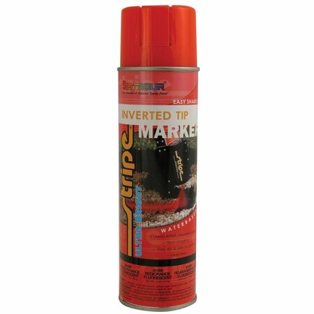 SEYMOUR MIDWEST 20 oz Inverted Tip Marking Paint Red & Orange Fluorescent SM20-658